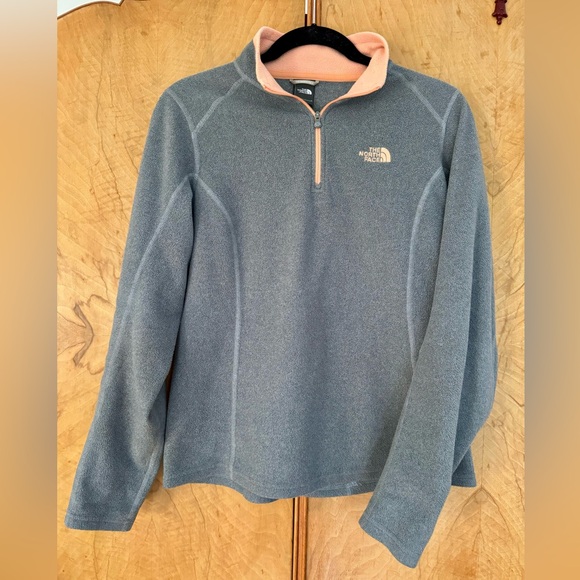 North Face Quarter Zip Fleece - Picture 1 of 4